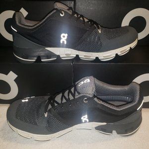 On Cloudflyer Black White Men's 9